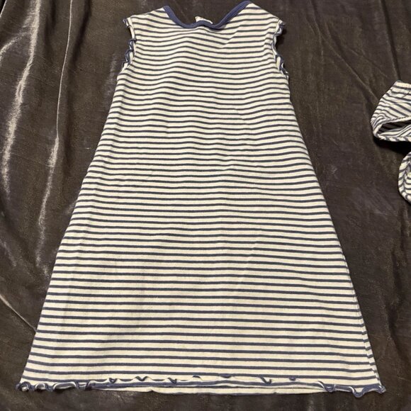 Vintage Y2K Baby Gap Striped Knit Sleeveless Dress & Matching Bloomers 3T - Picture 3 of 6